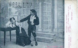 AK OPER " Cavalleria Rusticana " P.MASCAGNI , SANTUZZA TURIDDU OLD POSTCARD VOR 1904 - Opéra