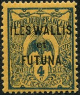 Pays : 505 (Wallis Et Futuna : Protectorat Français)  Yvert Et Tellier N° :   3 (*) - Ongebruikt