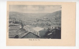 B77001 Vista De La Paz Bolivia   Scan Front/back Image - Bolivië