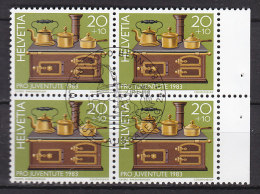 Schweiz MarkenheftchenBlatt 143 Gestempelt - Postzegelboekjes