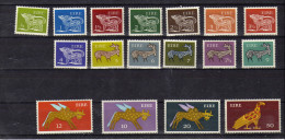 Irlande (1971-74) - "Animaux Stylisés"  Neufs** - Unused Stamps