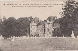 BECHEREL ( I.et V.) - Château De Caradeuc ( Côté Terrasse ) Au Comte De Kernier. Anc. Résidence Procureur La Chalotais. - Bécherel
