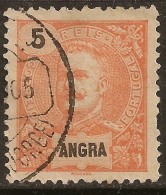 Angra – 1897 King Carlos 5 Réis Cancel CALHETA (S.JORGE) - Angra