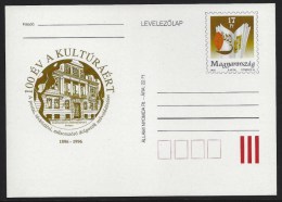 HUNGARY - 1996.Postal Stationery - 100th Anniversary Of The Postal Cultural Center Cat.No:1508.  MNH!!! - Entiers Postaux