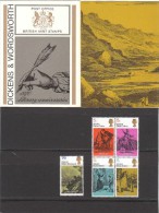 GRAN BRETAGNA 1970 DICKENS CON CARTONCINO DESCRITTIVO - INTEGRI - Unused Stamps