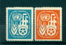 Nations Unies New York 1959 - Michel N. 78/79 - Commission économique Pour L'Europe - Neufs