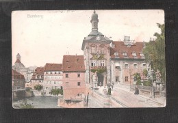 AK BAMBERG RATHAUS UNDIVIDED BACK UNUSED - Bamberg