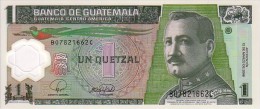 GUATEMALA  1 Quetzal  Daté Du 12 Mars 2008   Polymer       ***** BILLET  NEUF ***** - Guatemala