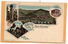 Gruss Aus Ilmenau 1898  Postcard - Ilmenau