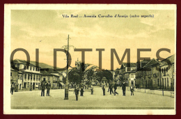 VILA REAL - AVENIDA CARVALHO D´ARAUJO - 1920 PC - Vila Real