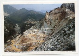 ITALY - AK 190299 Marmorsteinbruch Bei Carrara - Carrara
