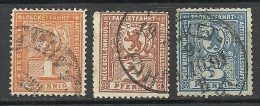 Deutsches Reich Privatpost Packetfahrt AG BERLIN Ca 1880 - Privatpost