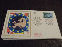 A4..PREMIER JOUR D´EMISSION....CONSEIL DE L´EUROPE....23 NOVEMBRE 1991.....67 STRASBOURG......timbres.c Ollection..FD - Non Classés