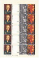 Argentina Nº 2326 Al 2329 En Hoja De 5 Series - Unused Stamps