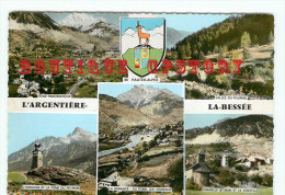 05 - L´ARGENTIERE LA BESSEE < 5 VUES LEGENDEES - DOS SCANNE - L'Argentiere La Besse