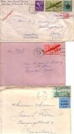 ENVELOPPE AVEC TIMBRE .ETATS UNIS.PAR AVION. - Postal History
