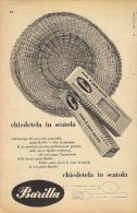 # PASTA BARILLA 1950s Advert Pubblicità Publicitè Publicidad Reklame Food Alimentation Alimentos Lebensmittel - Affiches
