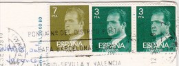 Timbres / Stamps / ESPANA / Collés Sur Carte Postale / GRAN CANARIA N°1.055 - Coucher De Soleil - 1931-....