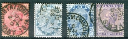 N° 38-41 Obl  - 1883 - 1883 Leopold II