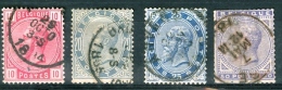 N° 38-41 Obl  - 1883 - 1883 Leopold II