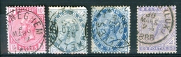 N° 38-41 Obl  - 1883 - 1883 Leopold II