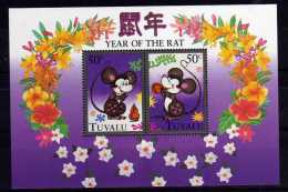 Tuvalu - 1996 - Chinese New Year/Year Of The Rat Miniature Sheet - MNH - Tuvalu