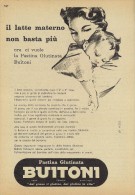# PASTA BUITONI 1950s Advert Pubblicità Publicitè Publicidad Reklame Food Alimentation Alimentos Lebensmittel - Affiches