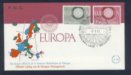 Belgium First Day Cover, 1960 - Lettres & Documents