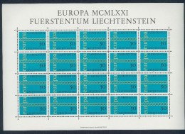 Liechtenstein Stamp Block, - Blocs & Feuillets