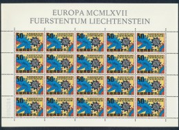 Liechtenstein Stamp Block, - Blocs & Feuillets