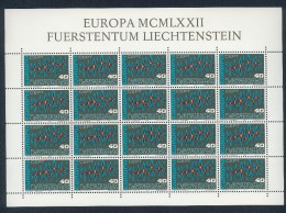 Liechtenstein Stamp Block, - Blocs & Feuillets