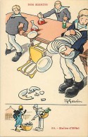 Ref 757- Illustrateur H Gervese - Marine Militaire - Marins -humour -humoristique - Maitre D Hotel - Carte Bon Etat  - - Gervese, H.