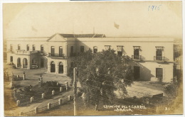 Sagua La Grande  Real Photo  Estacion De Ferrocarril Train Station 1915 - Cuba