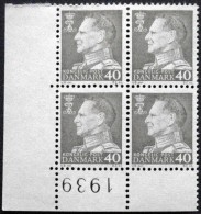 Denmark 1961 Kônig Frederik IX   MiNr.393x  MNH (**)  (lot KA 545) - Neufs