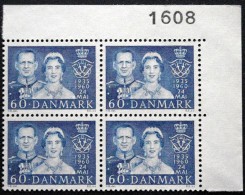 Denmark 1960 Royal Silver Wedding MiNr.382  MNH (**)  (lot KS 981) - Nuovi