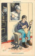 Ref 752- Illustrateur H Gervese - Marine Militaire - Marins -humour -humoristique -cuisine -cuisinier- Carte Bon Etat  - - Gervese, H.