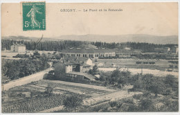 69 // GRIGNY  Le Pont Et La Rotonde - Grigny