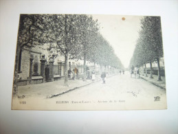 2taj - CPA  N°1155 -  ILLIERS - Avenue De La Gare - [28] - Eure Et Loir - Illiers-Combray