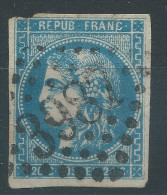 Lot N°24818  Variété/n°46, Oblit GC 3987 TOURCOING (57), Filet EST - 1870 Ausgabe Bordeaux