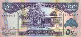 SOMALILAND  500 Shillings  Emission De 2011    Pick 6x      ***** BILLET  NEUF ***** - Somalia