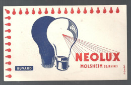 Buvard. NEOLUX Ampoule NEOLUX MOLSHEIM Bas Rhin - Elettricità & Gas