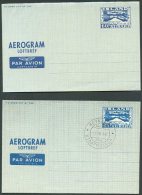 ICELAND Mi # LF 1 & LF 2, 2 Aerograms 1949/50 VF - Posta Aerea