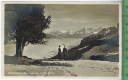 Nebelmeer Und Jungfraugruppe Vom Seelibühl 1930, Verlag: Engetschwiler & Zbinden, Schwarzenburg, - Schwarzenburg