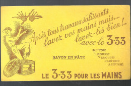 Buvard. 3-33 Pour Les Mains Savon En Pâte Après Les Trvaux Salissants Lavez Vos Mains - Perfume & Beauty