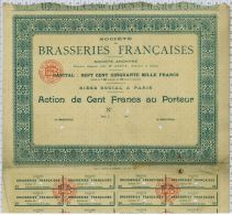 Sté Des Brasseries Françaises - Tourisme