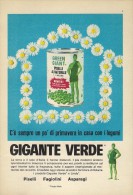 # GREEN GIANT 1960s Advert Pubblicità Publicitè Publicidad Reklame Food Beans - Poster & Plakate