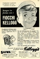 # CORN FLAKES KELLOGG´S 1950s Advert Pubblicità Publicitè Publicidad Reklame Food Breakfast Cereals - Posters