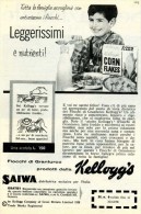 # CORN FLAKES KELLOGG´S 1950s Advert Pubblicità Publicitè Publicidad Reklame Food Breakfast Cereals - Posters
