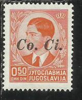 LUBIANA 1941 Co. Ci. 50 P MNH - Lubiana