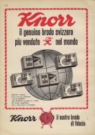 # BRODO KNORR UNILEVER Heilbronn Germany 1950s Advert Pubblicità Publicitè Reklame Food Broth Bouillon Broth Bruhe - Poster & Plakate